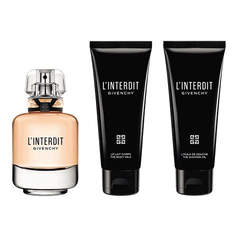 l'interdit de givenchy gel douche|L'Interdit .